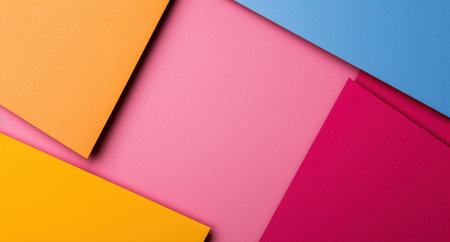 vibrant colorful geometric shapes abstract backgroundの素材