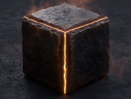 Glowing Cube of Lightの素材