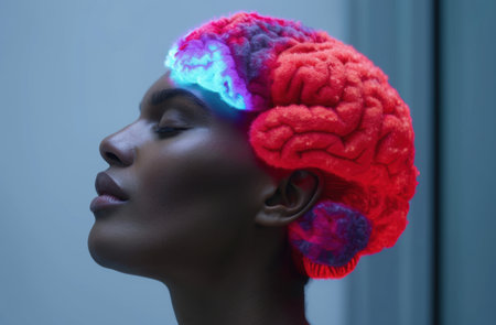 Vibrant and creative brain conceptの素材