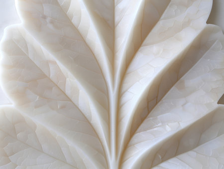 Delicate white flower petal textureの素材