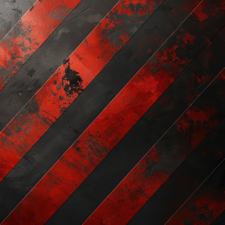 Grunge abstract red and black backgroundの素材