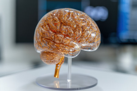 Detailed model of the human brainの素材