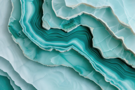 Vibrant Turquoise Agate Geode Textureの素材