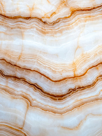 Elegant natural stone texture with swirling patternsの素材