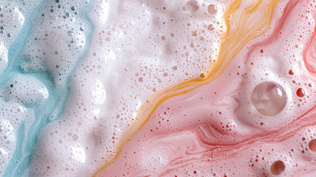 Colorful abstract fluid art backgroundの素材