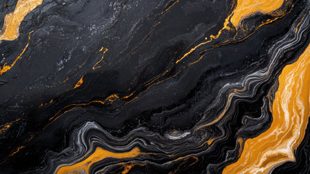 abstract black and gold marble texture backgroundの素材