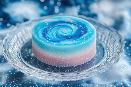 Magical Swirling Dessert in Winter Wonderlandの素材