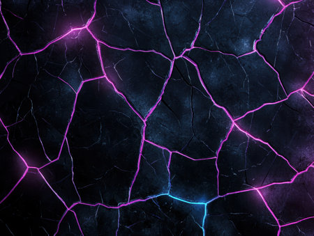 Vibrant Cracked Marble Textureの素材