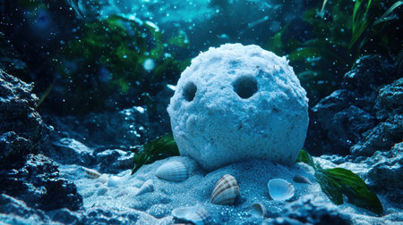 Enchanting underwater winter wonderlandの素材