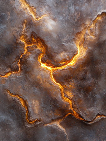 Fiery abstract rock textureの素材