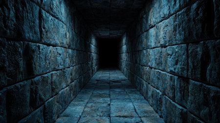 Mysterious underground tunnelの素材