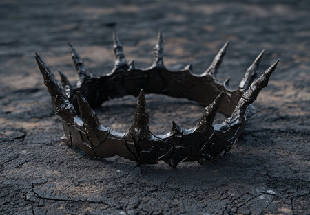 Ominous black crown of thornsの素材