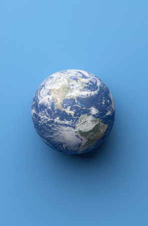 Planet earth in spaceの素材