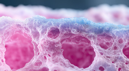 Vibrant abstract cellular textureの素材