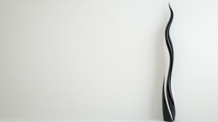 abstract black and white sculptureの素材