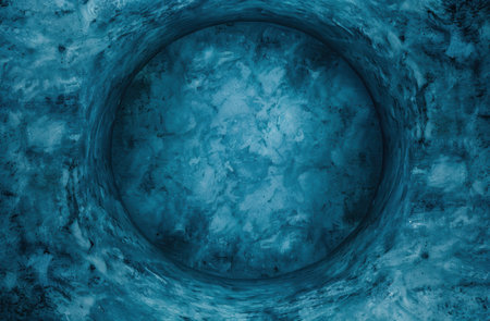 Swirling vortex of blue waterの素材