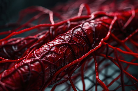 Vibrant red organic vegetableの素材