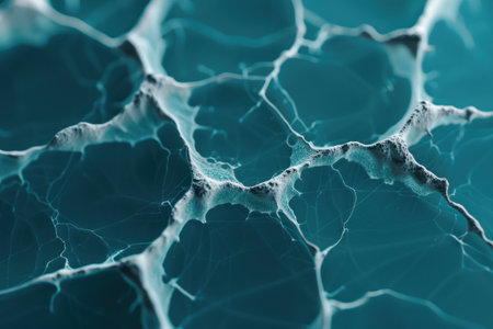 Intricate neural network connectionsの素材