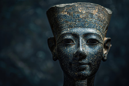 ancient egyptian pharaoh statueの素材