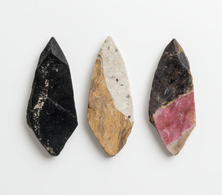 Assortment of natural stone crystalsの素材