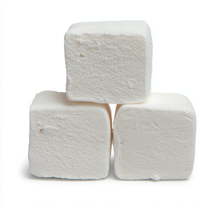 Fluffy white marshmallowsの素材