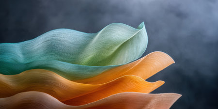 Vibrant abstract floral patternの素材