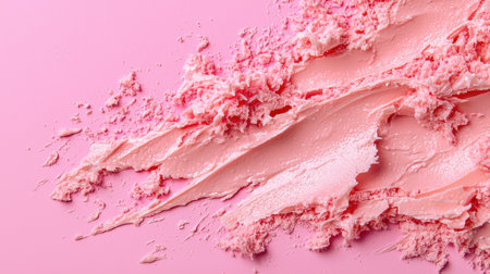 Vibrant pink cosmetic product textureの素材