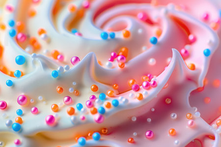 Colorful sprinkled cakeの素材