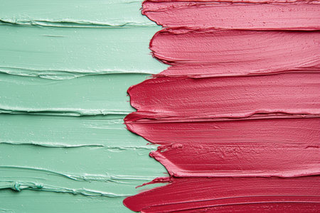 abstract paint strokes in contrasting colorsの素材