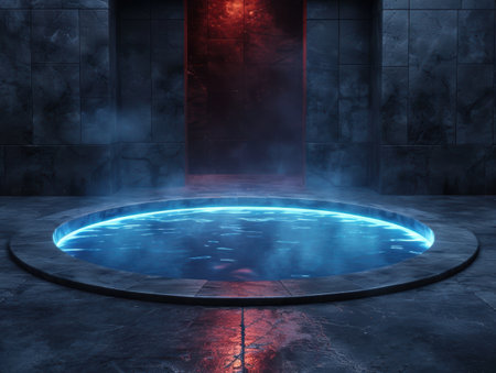 Glowing portal to another dimensionの素材