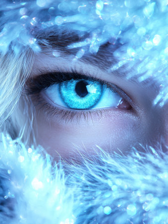 Enchanting winter eyeの素材