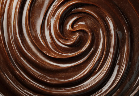 Swirling chocolate textureの素材