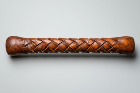 Braided leather strap or beltの素材