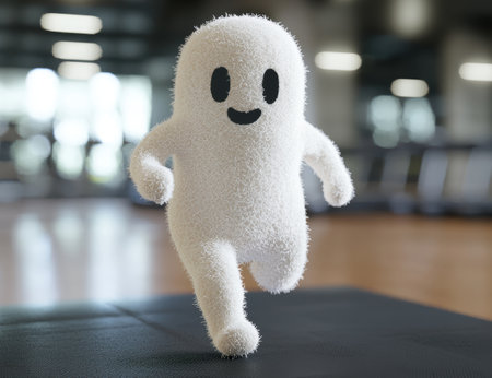 Cute and Fluffy Ghost Plush Toyの素材