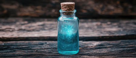 Magical glowing potion bottleの素材