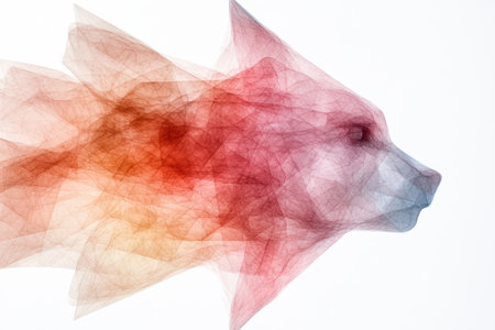 abstract animal illustrationの素材