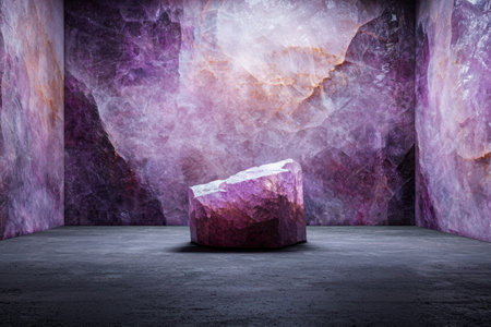 Majestic amethyst crystal cavernの素材