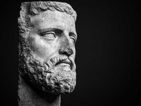ancient greek marble bust sculptureの素材