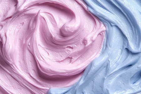 Swirling pastel colors in abstract designの素材