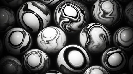 Monochrome abstract marble patternの素材