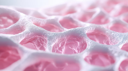 abstract pink floral backgroundの素材