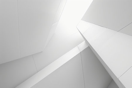 abstract architectural design with geometric shapesの素材