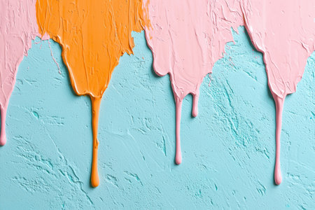 Vibrant abstract paint texturesの素材