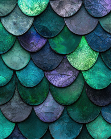 Vibrant Iridescent Scalesの素材