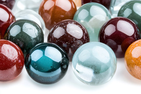 Colorful glass marblesの素材