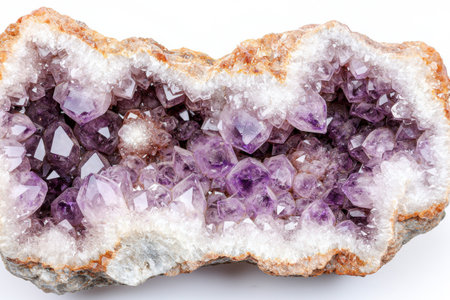 Stunning amethyst crystal geodeの素材