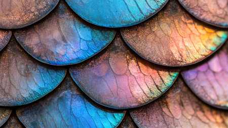 Vibrant butterfly wing patternsの素材