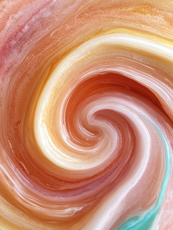 Swirling abstract art backgroundの素材