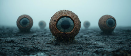 Mysterious eyes of the deepの素材