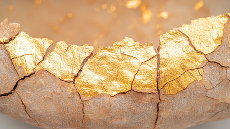 Shimmering golden nuggetsの素材